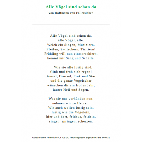 Liedtexte Fr Senioren Zum Ausdrucken